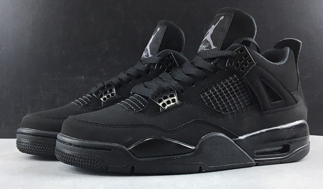 Air Jordan 4 Retro Black Cat Light Graphite